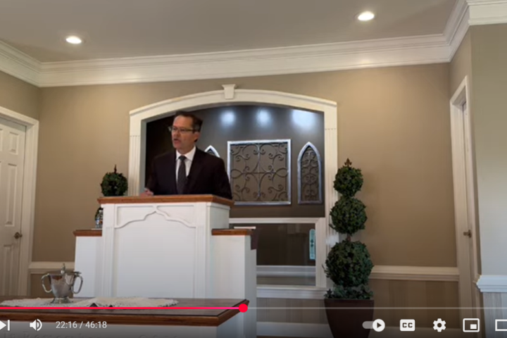 Sermon on the Forbidden Chapter by Brett Hickey